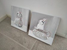 Two decowall rabbits for sale  BRISTOL
