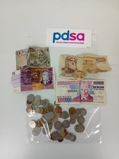Mixed banknotes coins for sale  UK