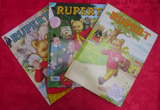 Rupert bear annuals for sale  WALLASEY