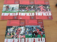 Liverpool football programmes for sale  LIVERPOOL