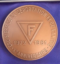 Médaille bronze anciens d'occasion  Toulon-