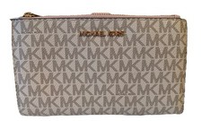 Usado, MICHAEL KORS JET SET VIAGEM CONTINENTAL MK ASSINATURA CARTEIRA ROSA ~Sem pulseira comprar usado  Enviando para Brazil