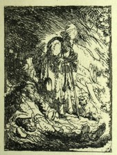 Geux gueuse gravure d'occasion  France