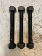 3 Qtde de Gravatas de Madeira Ornamental Poste de Concreto e Parafusos de Viga e Porcas 1" X 10" (3 Qtd), usado comprar usado  Enviando para Brazil