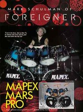 POSTER PERSONALIZADO ESTRANGEIRO 24X32 MARK SCHULMAN MAPEX MARS PRO TAMBORES comprar usado  Enviando para Brazil