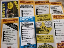 Busways bus timetables for sale  HOUGHTON LE SPRING