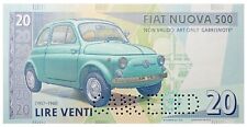 Używany, NEW!!! - 20 lire - Mini cars - Fiat Nuova 500 (2025) CANCELED - Matej Gabris na sprzedaż  PL