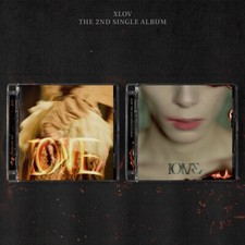 XLOV [I ONE] 2nd Single Album CD+Jewel Case+Booklet+Lyrics+Sticker+2 Photo Card comprar usado  Enviando para Brazil