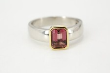 Turmalin ring 950 gebraucht kaufen  Hamburg