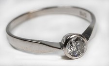 Klassischer 30ct solitär gebraucht kaufen  Lübeck