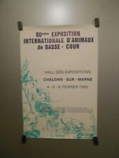 Authentique affiche ancienne d'occasion  Viels-Maisons