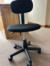 Small black upholstered for sale  WAKEFIELD