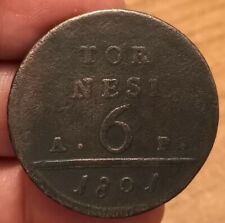 Tornesi 1801 regno usato  Olbia