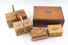 antique sewing boxes for sale  LEEDS