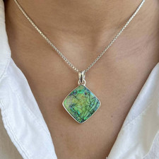 Pingente de opala monarca prata esterlina almofada pedra preciosa declaração joia comprar usado Pingente de opala monarca prata esterlina almofada pedra preciosa declaração joia comprar usado  Enviando para Brazil