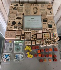 Rubber stamp lot for sale  Metamora
