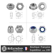 Ecrous hexagonaux inox d'occasion  France