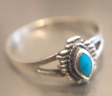 Petite bague argent d'occasion  Six-Fours-les-Plages
