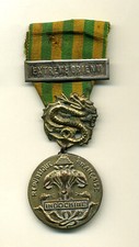 Indochine médaille commémora d'occasion  La Rochelle