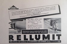 1935 pub relumit d'occasion  Expédié en Belgium