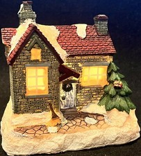 Snowy house xmas for sale  Lakeland