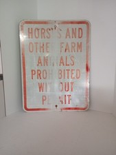 Vintage sign horse for sale  Oceana