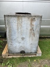 Vintage galvanised riveted for sale  SCUNTHORPE