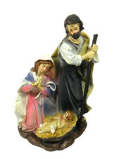 Natività resina cm15 usato  Napoli