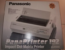 Impressora Matriz de Ponto de Impacto Panasonic PanaPrinter 192 KX-P2150 Vintage Na Caixa comprar usado  Enviando para Brazil