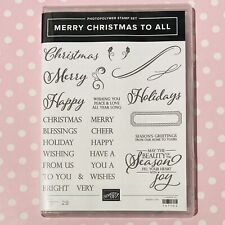 Merry christmas stampin for sale  SWINDON