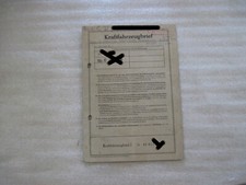Ldtimer auto kraftfahrzeugbrie gebraucht kaufen  Langgöns