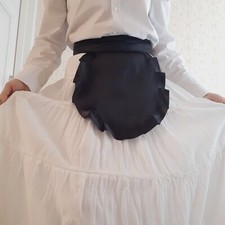 Small black satin for sale  LONDON