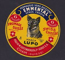 Ancienne étiquette fromage d'occasion  France