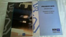 Peugeot 806 brochure for sale  HAYWARDS HEATH