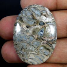 Atacado 30,20 ct. Pedra preciosa cabochão oval natural lindo cogumelo riolito comprar usado  Enviando para Brazil