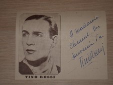 Dédicace manuscrite tino d'occasion  Lons-le-Saunier