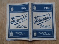Triumph veteran motorcycle for sale  BIRMINGHAM
