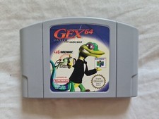 Jogo versão GEX 64 ENTER THE GECKO Nintendo 64 N64 Reino Unido/EUROPA PAL comprar usado  Enviando para Brazil