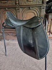 17.5 black saddle for sale  NEWNHAM