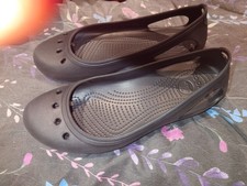 Ladies crocs black for sale  SHEFFIELD