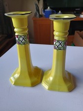 art deco candlesticks for sale  DORNOCH