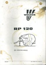 Welger round baler for sale  CALLINGTON