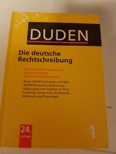 Duden deutsche rechtschreibung gebraucht kaufen  Warendorf