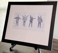 Beatles help framed for sale  Gainesville