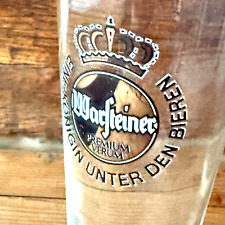 Bierglas warsteiner glas gebraucht kaufen  Hamburg