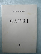 Gregorovius capri anastatica usato Gregorovius capri anastatica usato  Napoli