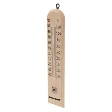 Hardwood thermometer 25cm for sale  CARMARTHEN