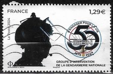 Oblitéré 2024 gign d'occasion  Châteaugiron