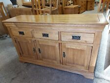 Solid oak sideboard for sale  SOUTH SHIELDS