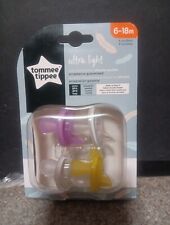 Chupete de silicona ultraligero Tommee Tippee, sin BPA, 6-18m, 4 unidades segunda mano  Embacar hacia Mexico